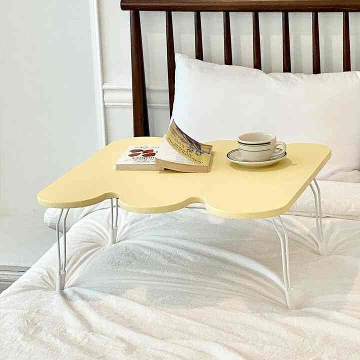 GLORY 折りたたみ式 ウエイブ ミニ テーブル 60cm［3色］