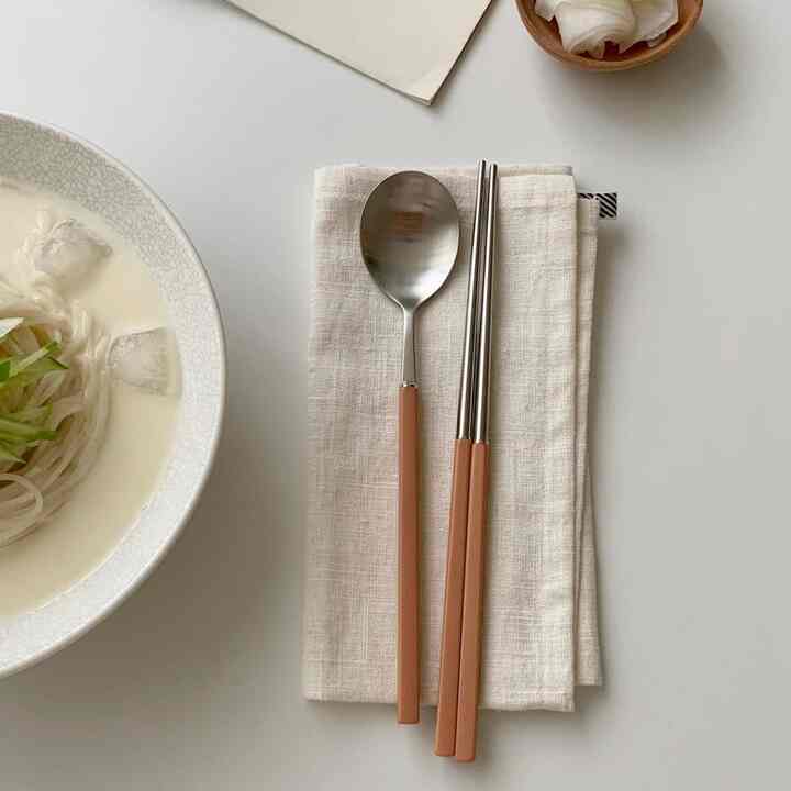 エテルネル スプーン＆お箸 4点セット［2色］