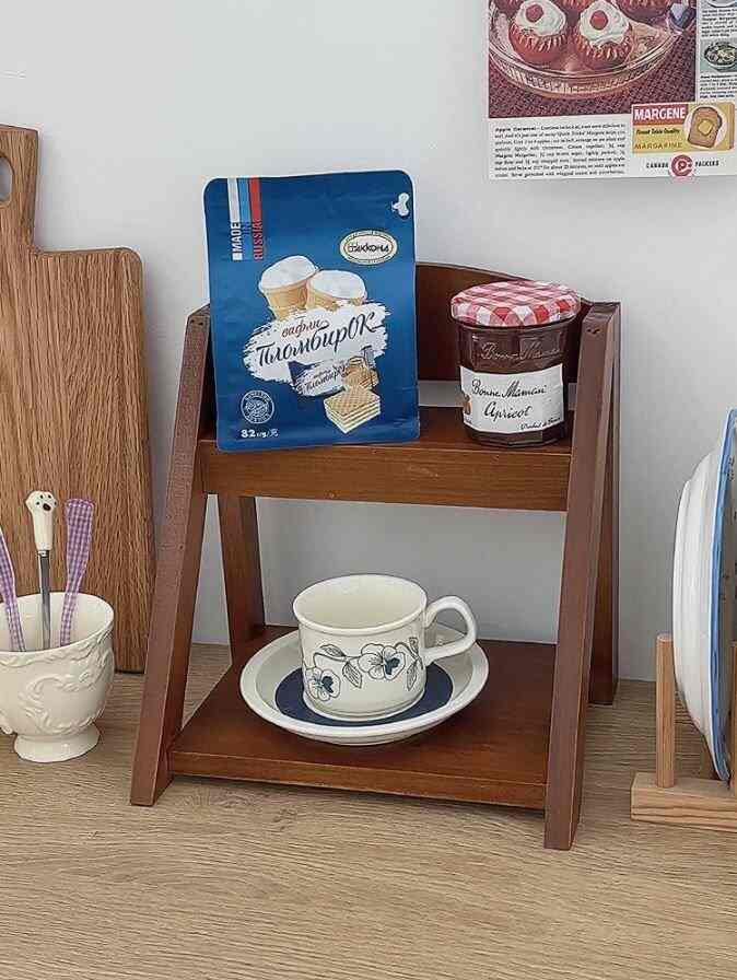 2段 ミニ ウッド ラック