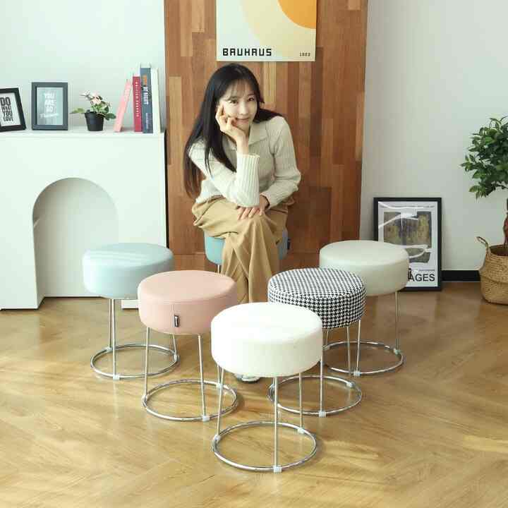 PICASSO SILVER スツール［6色］