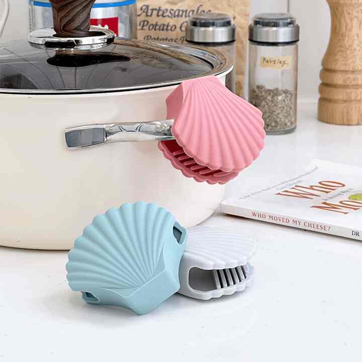 貝型シリコン鍋つかみ［3色］