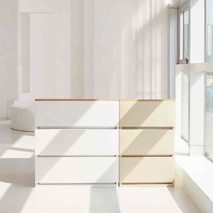 3段 モノ チェスト 60cm［6色］