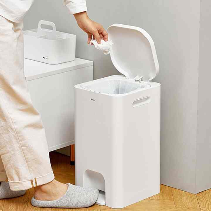 シンプルペダル式ゴミ箱 20L［3色］