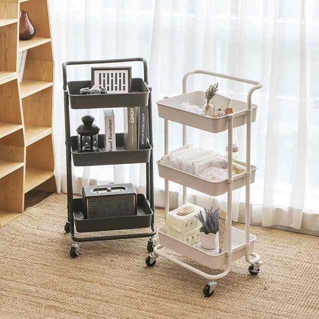 3段 ワゴン［2色］