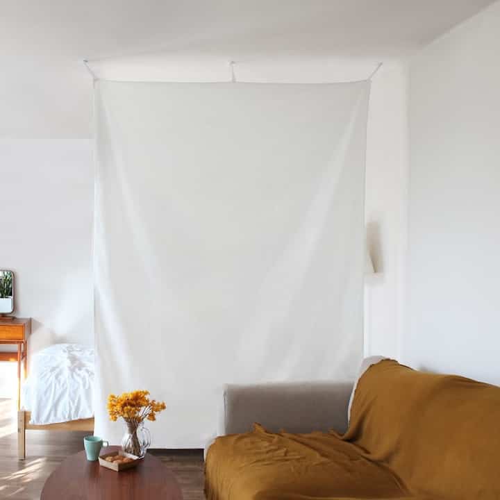 ファブリック パーティション［2色・2サイズ］