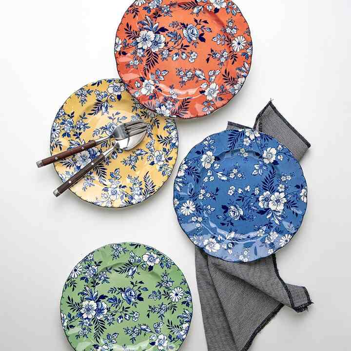 Johnson Brothers ヴィンテージフラワープレート［4色］