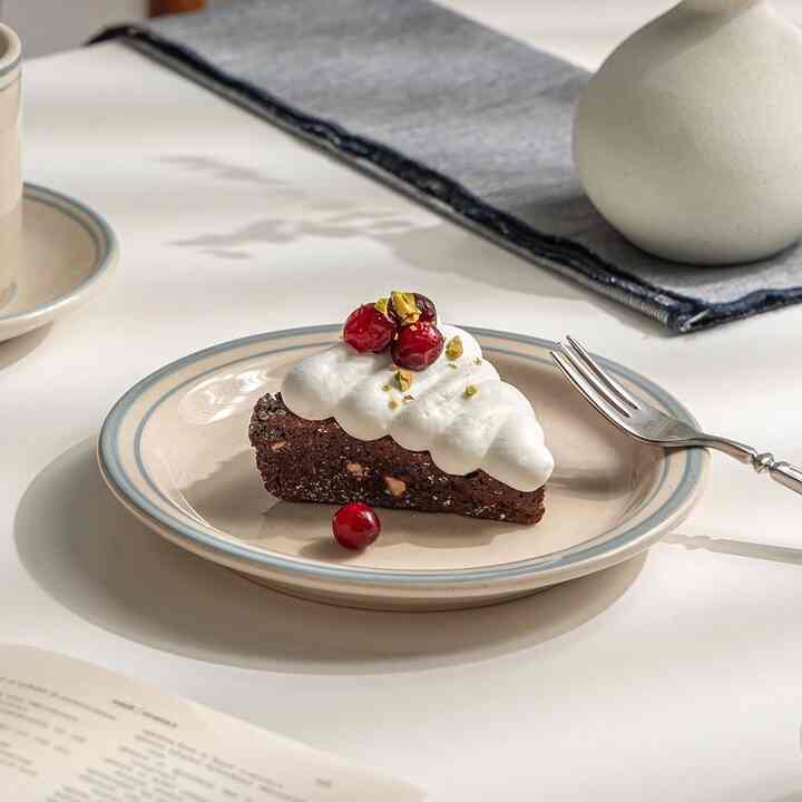 Vintage Blue Gray デザートプレート 18.5cm