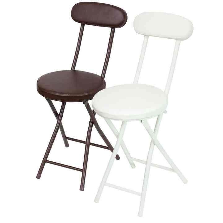 折りたたみ式 クッション チェア［2色］