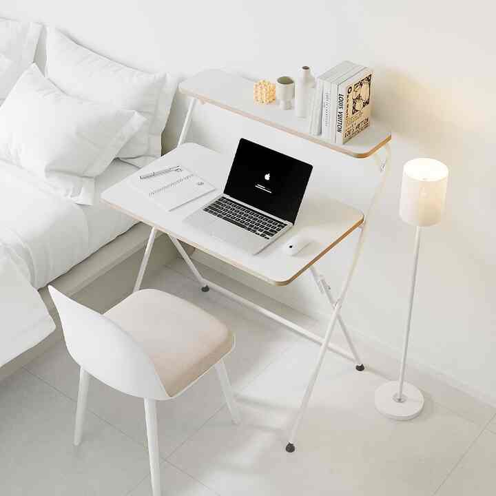 MAJOR フォールディングデスク シェルフ型［3色］