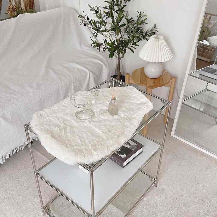 ウォーミング ラビットファーラグ