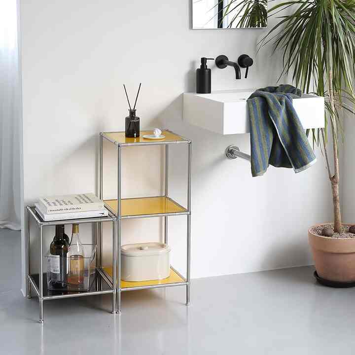 DIY 310 モジュール 2段シェルフ［8色］