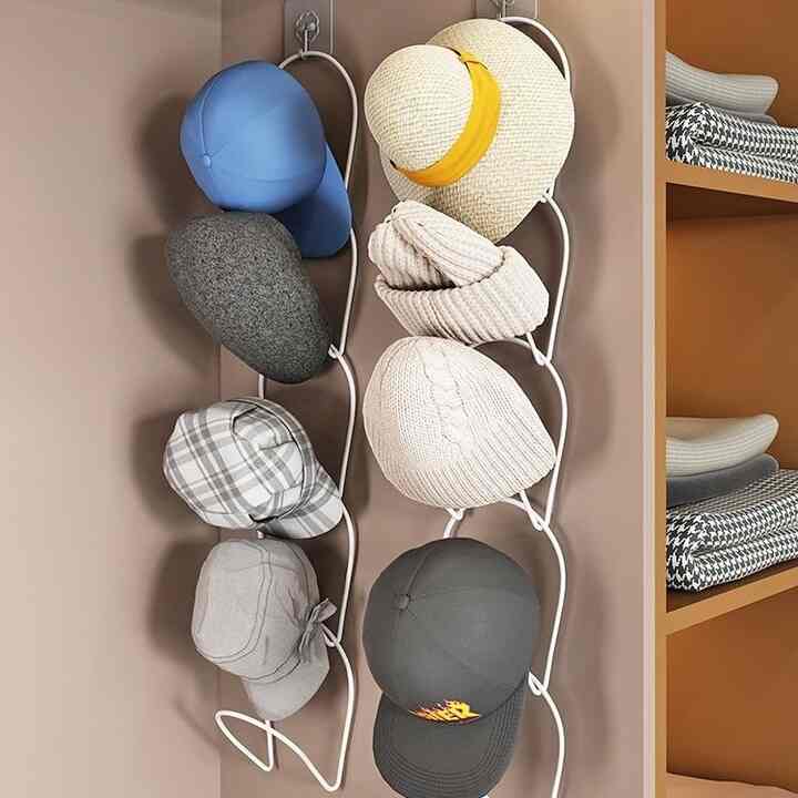 アイアン5段帽子ラック