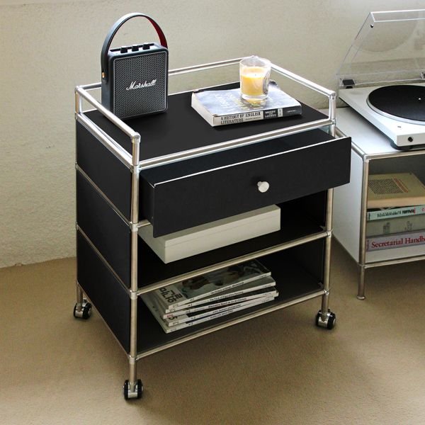 the frigg モジュールラック 組み立て必須 The Frigg 3段 モジュール ワゴン 480 組み立て不要［6色］ | 棚