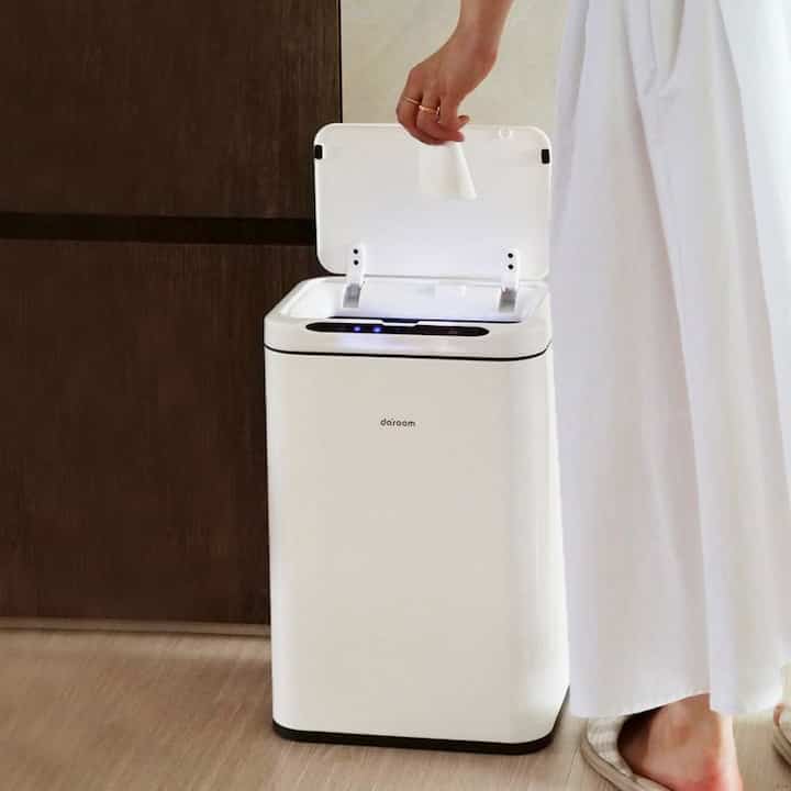 センサー付き ゴミ箱 20L［2色］