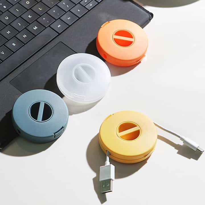 簡単ラウンドケーブルホルダー［4色］