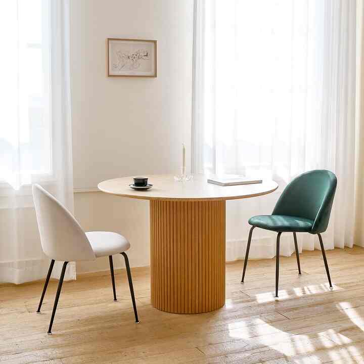 Grene ベルベットチェア［4色］