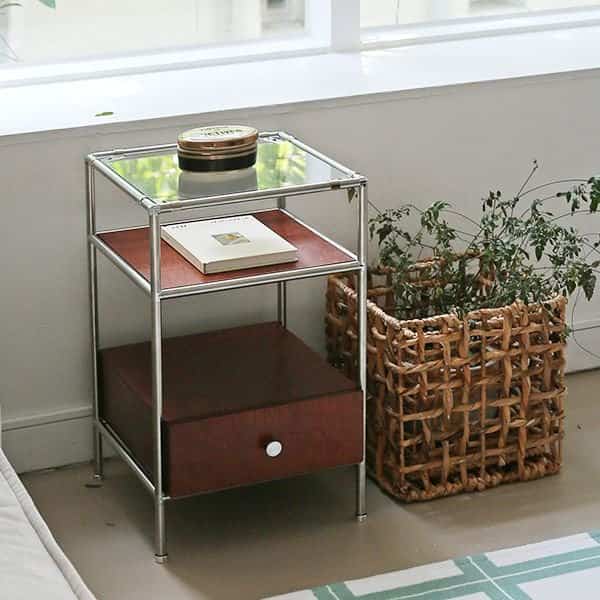 3段1列 モジュール ラック 340 引き出し付き