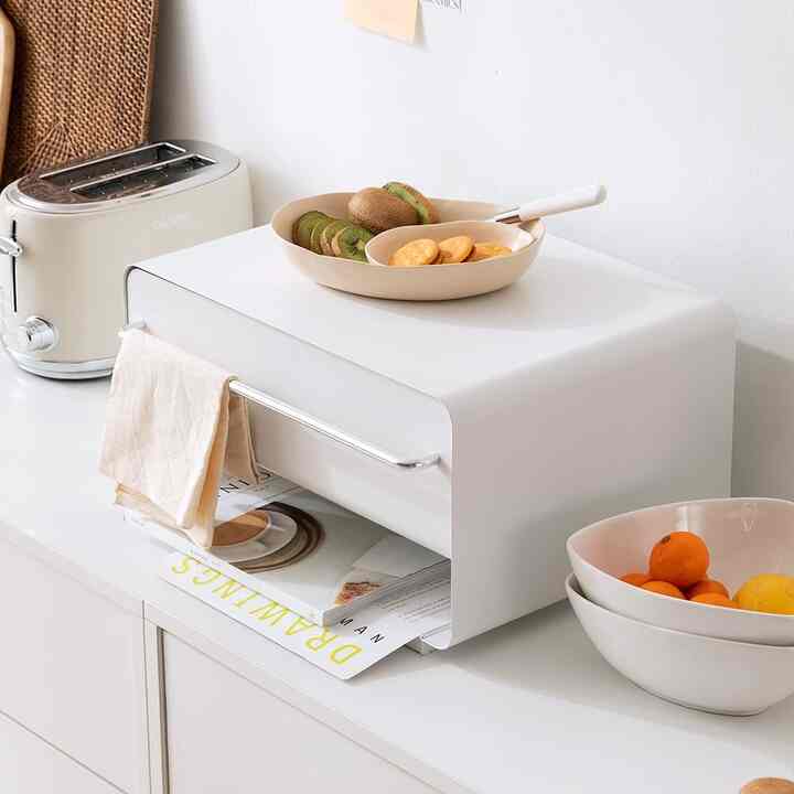 ブラン スライド スチール 引き出し 収納箱［2種］