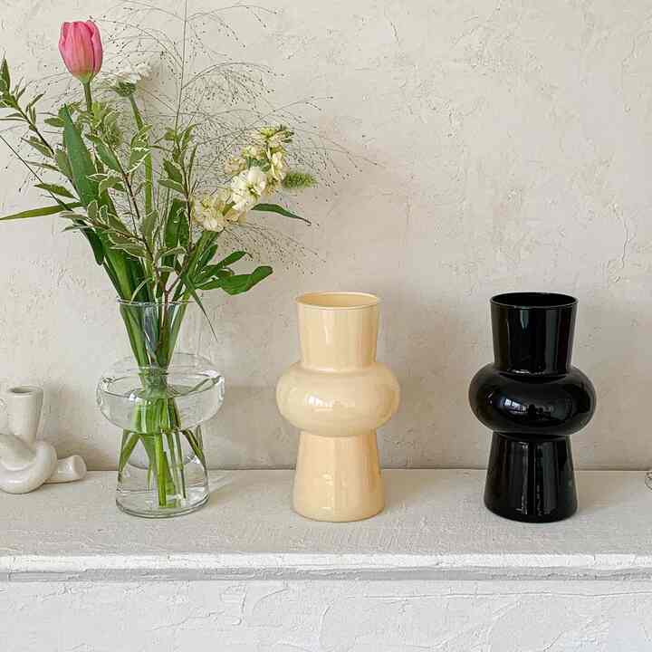 RONDY ガラス 花瓶［3色］