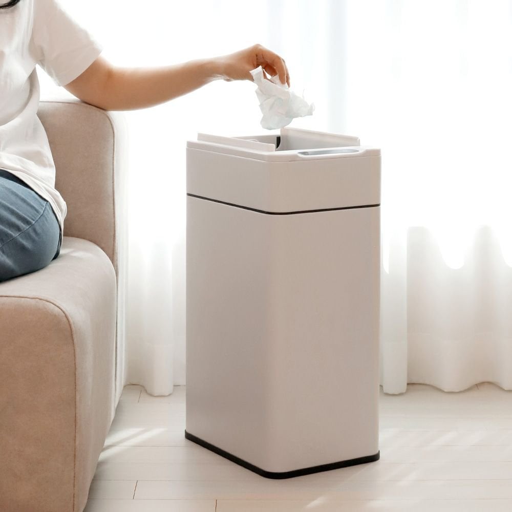 lifist ナチュラル ロングタイプ 分別ゴミ箱 60L 3個セット［5色