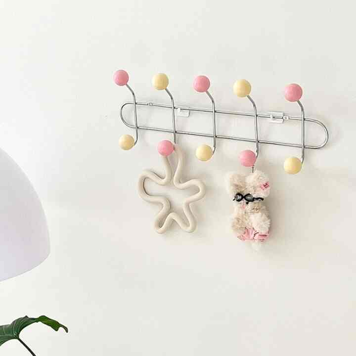 カラーボール コートラック 5連［9色］