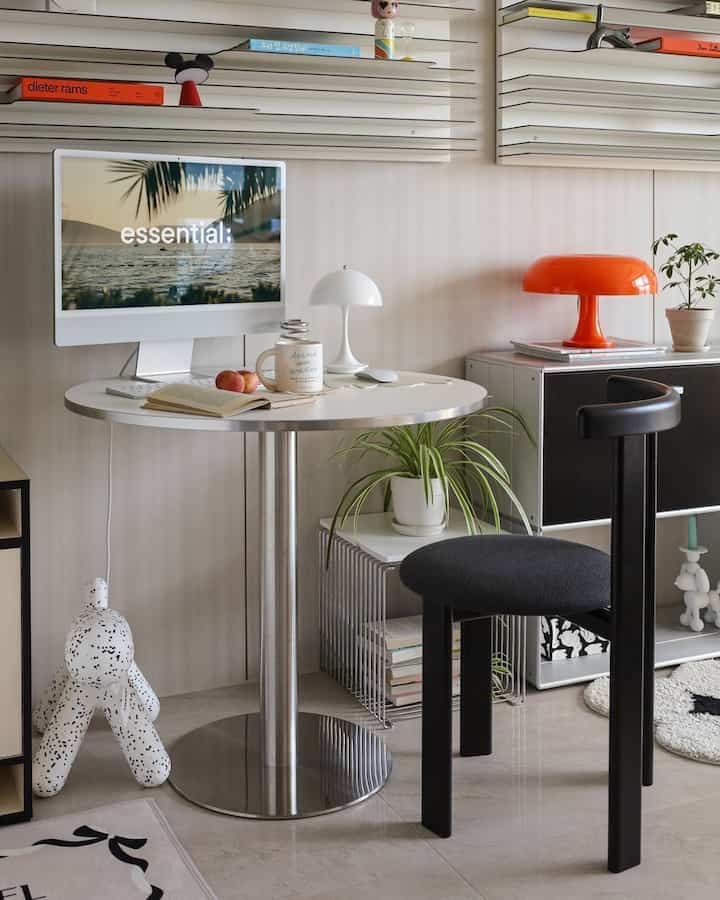 円形 エッジ テーブル NEUTRON［2サイズ］