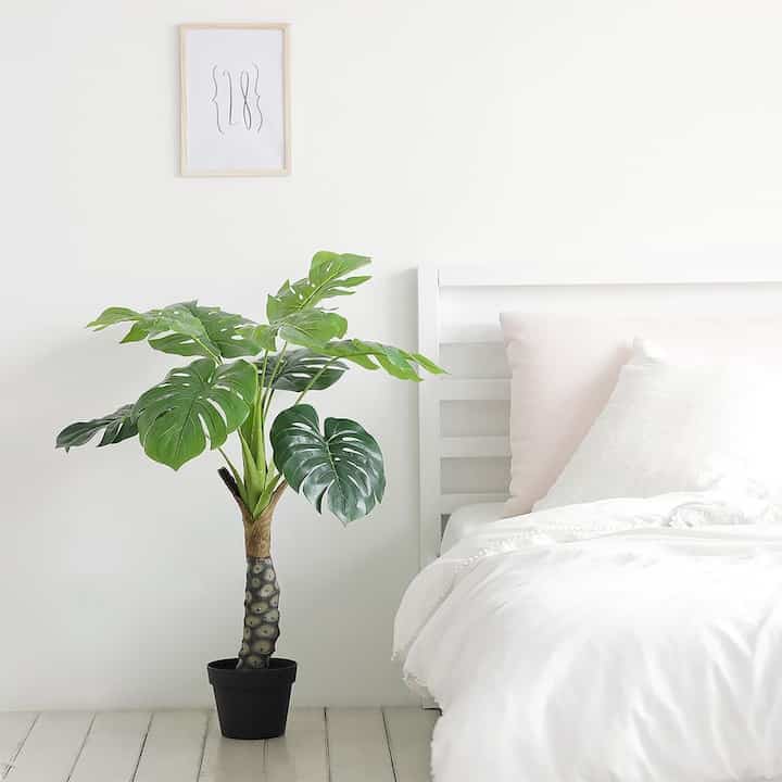 モンステラの造花 90