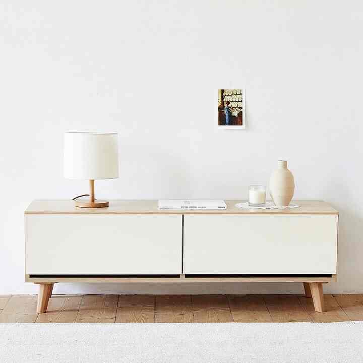 Morris リビング収納チェスト 引き出し型［3色］