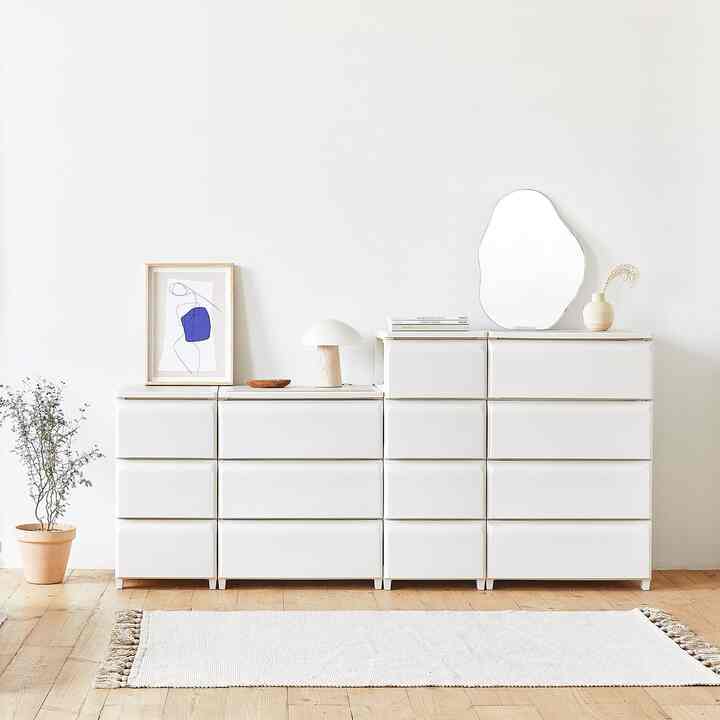 Daily チェスト M 3段［3色］