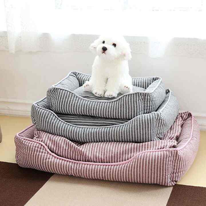 ペット用ストライプクッション［6色］