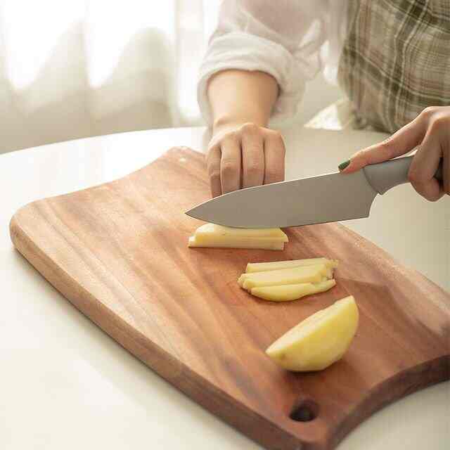 マホガニー 無垢材カッティングボード L