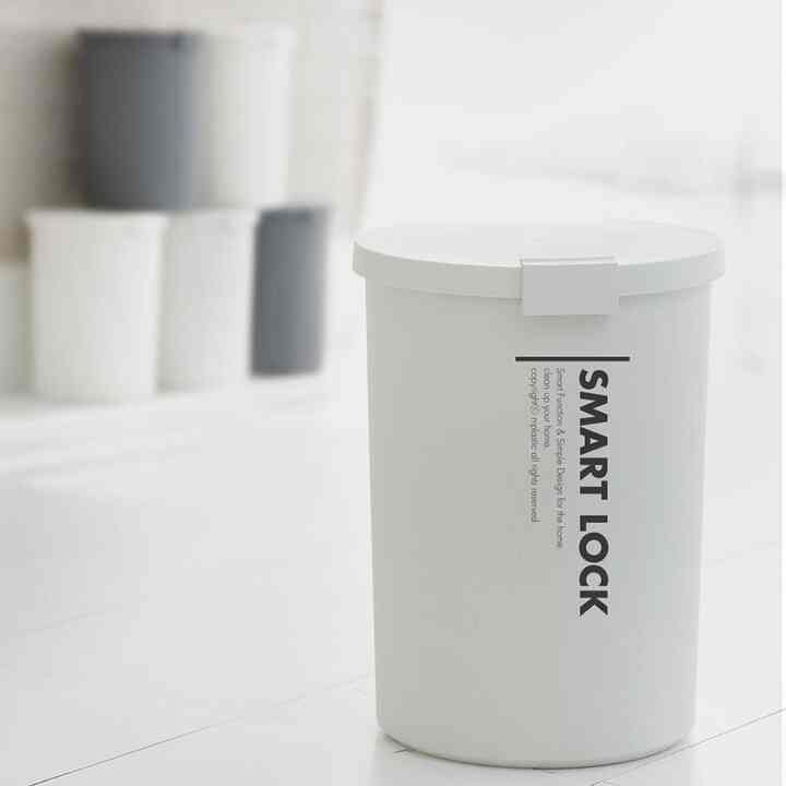 スマートロック 密閉ゴミ箱 20L［3色］