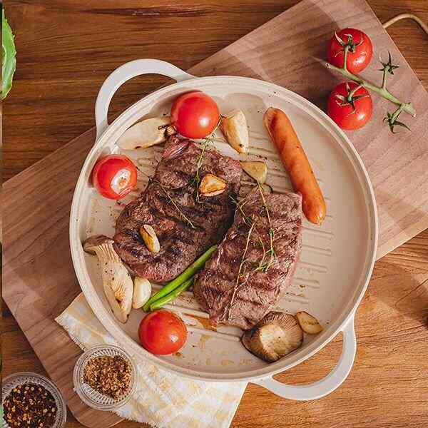 FIKA IHインダクション丸型グリルパン 26cm