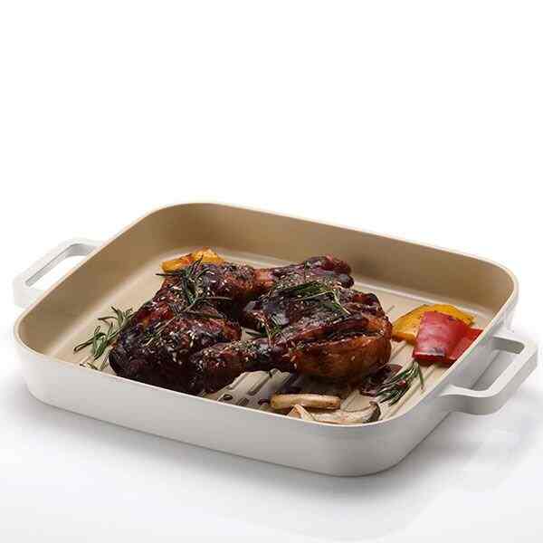 FIKA IHインダクション角型グリルパン 28cm