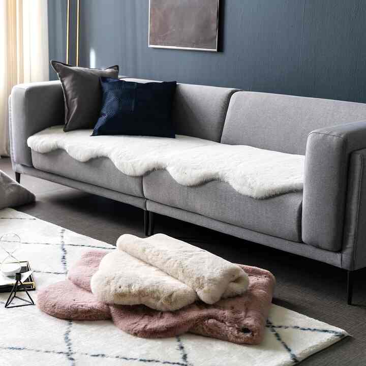 ECO FUR ラグ & ソファパッド［5色・8サイズ］