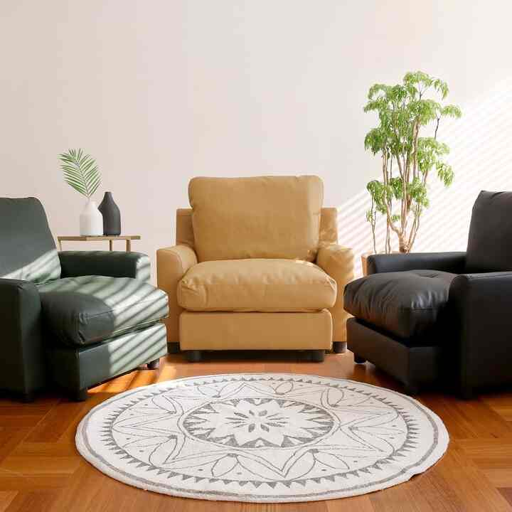 shushu 1人掛け ソファ［3色］