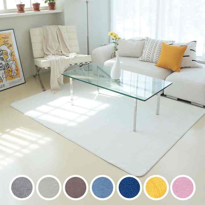 LOVELY ラグ［8色・4サイズ］