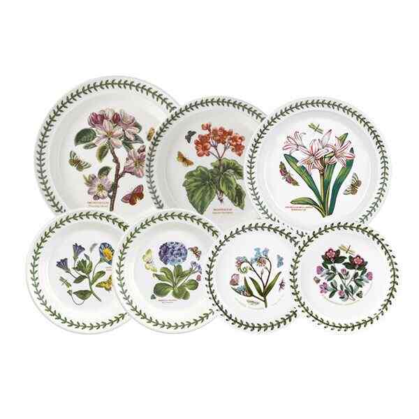 BOTANIC GARDEN 丸皿 7点セット