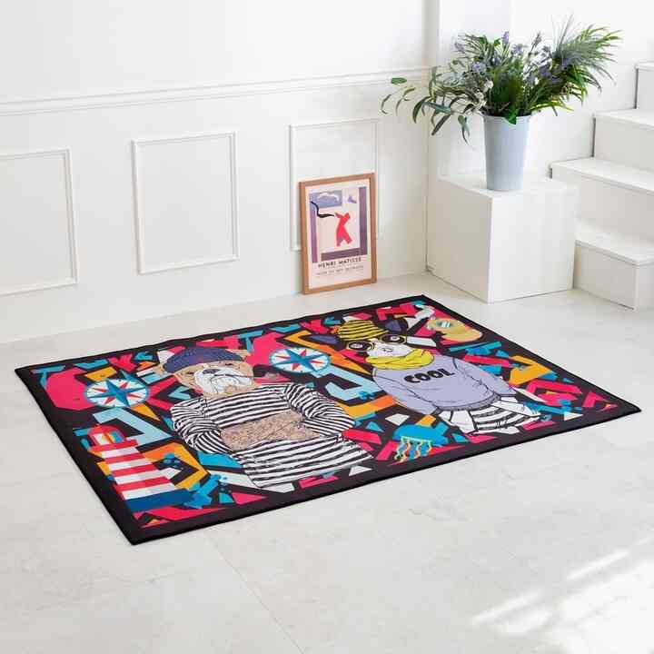 ほこりが出にくい ラグ 25番［2種・4サイズ］