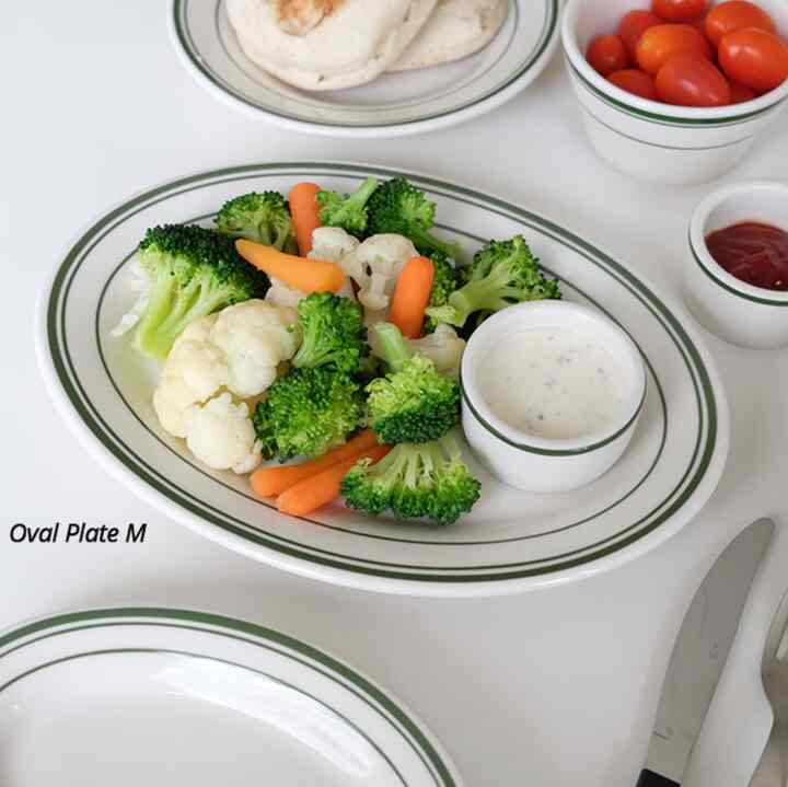 Green Bay オーバルプレート M 26cm