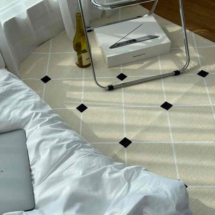 Tile Style ラグ［2色・3サイズ］