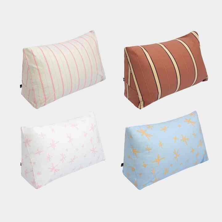 三角 背もたれクッションカバー［4色］