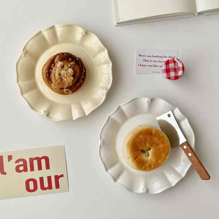 マドモアゼル プレート 2枚セット［2色］