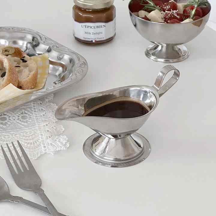 ステンレス ソースボート