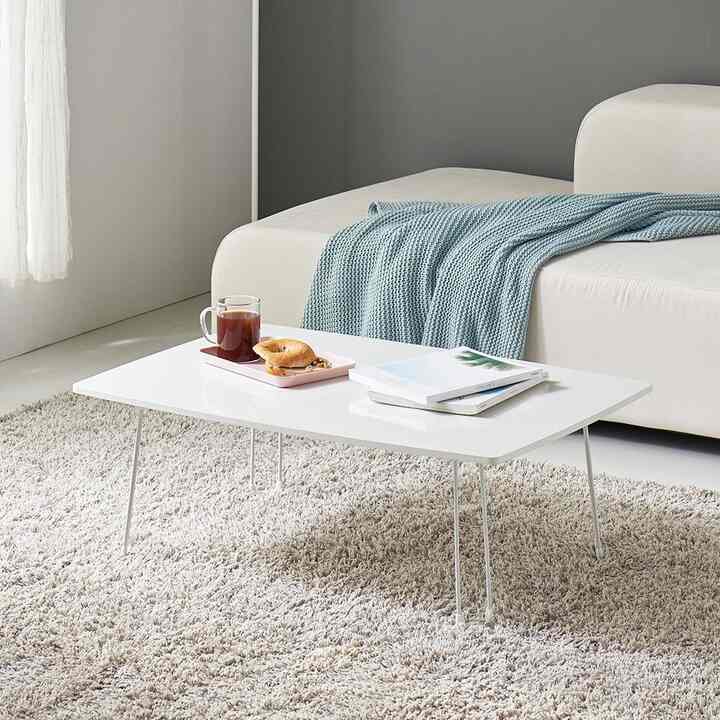 RHOMBUS 四角 折りたたみ ローテーブル 90cm［4色］