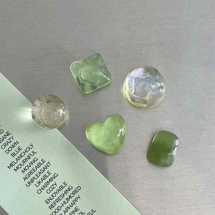 Greenery マグネット 5点セット