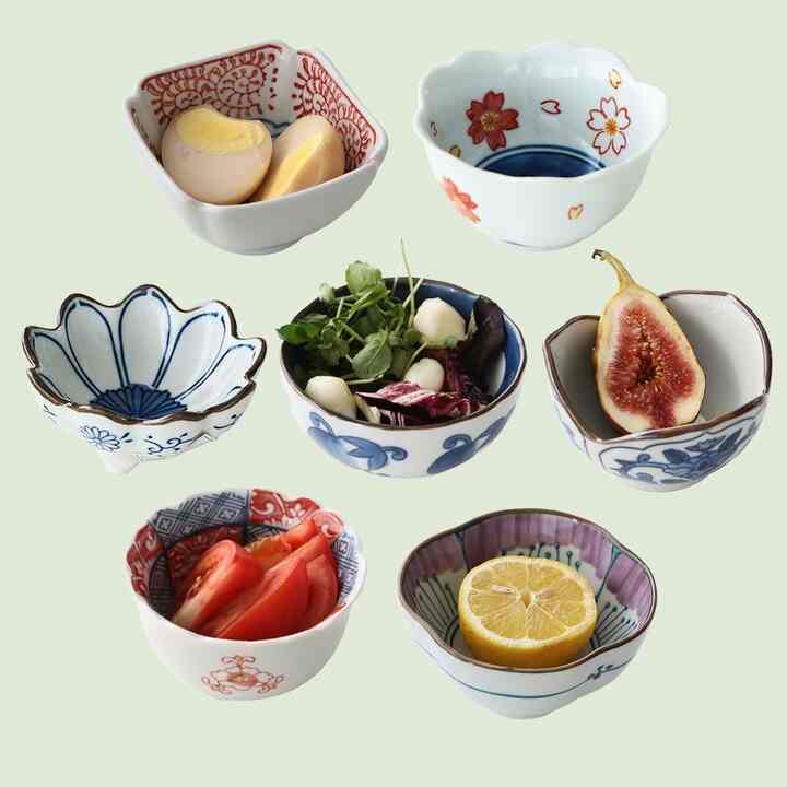 ラウンド 小鉢 2点セット［7種］