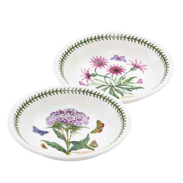 BOTANIC GARDEN 8インチ ローボウル・パスタボウル 2点セット