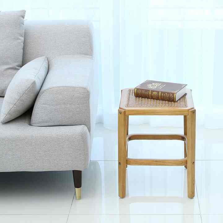 NT008 ラタン スクエア スツール