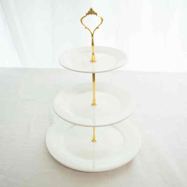 モーゲン 3段デザートトレイ